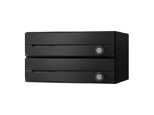 ナスタ D-ALL KS-MB3202PU-2L-BK 2戸用 ブラック
