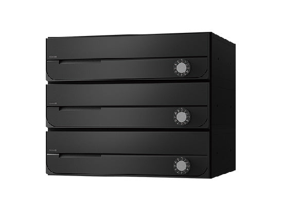 ナスタ D-ALL KS-MB3202PU-3L-BK 3戸用 ブラック